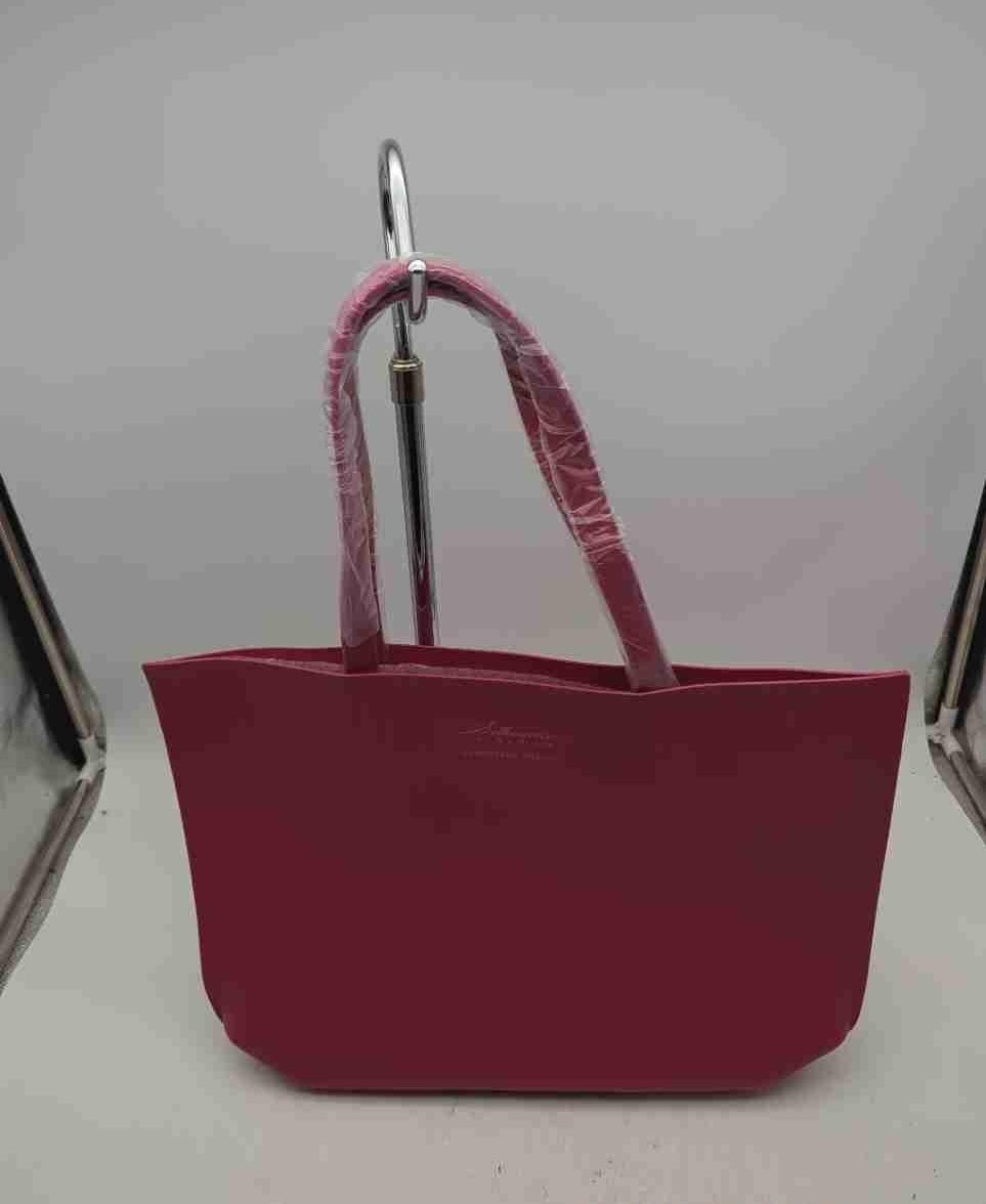 Christian Siriano Silhouette in Bloom Pink Tote Bag, Lightweight Floral Handle Shopper