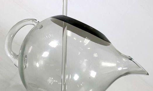 Orrefors Mingus Crystal Martini Pitcher by Gunnar Cyrén Swedish Cocktail Jug