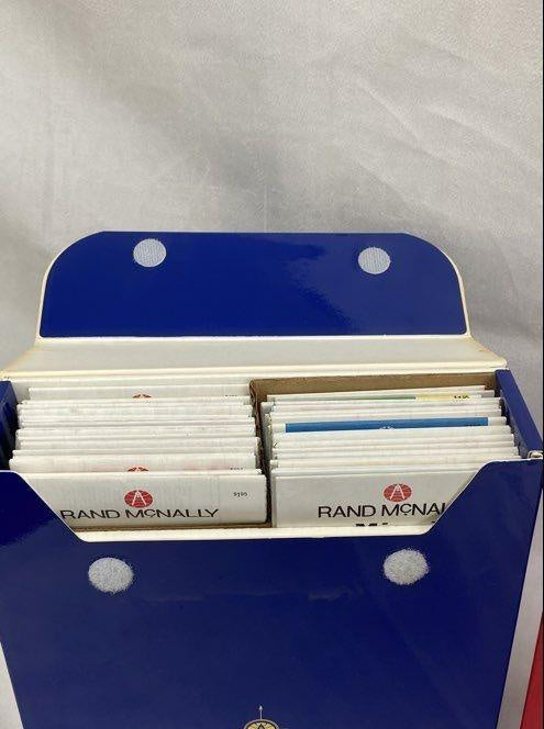 1990s Rand McNally Map Collection Lot City and State Folded Maps 2 Boxes