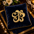Trifari Gold Tone Scroll Brooch | Vintage Openwork Designer Pin