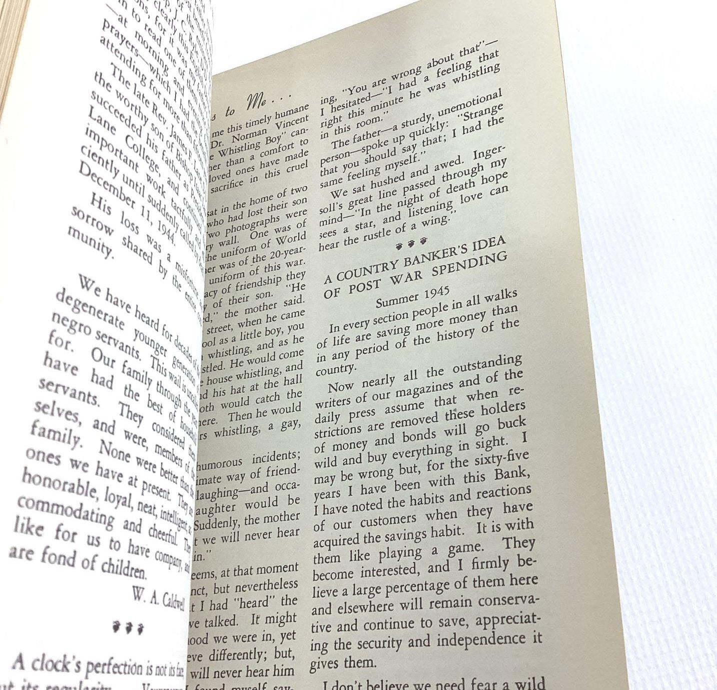Wise Sayings of Wise Men by W.A. Caldwell Signed by W.A. Caldwell Vintage 1950 Book (Fixes)