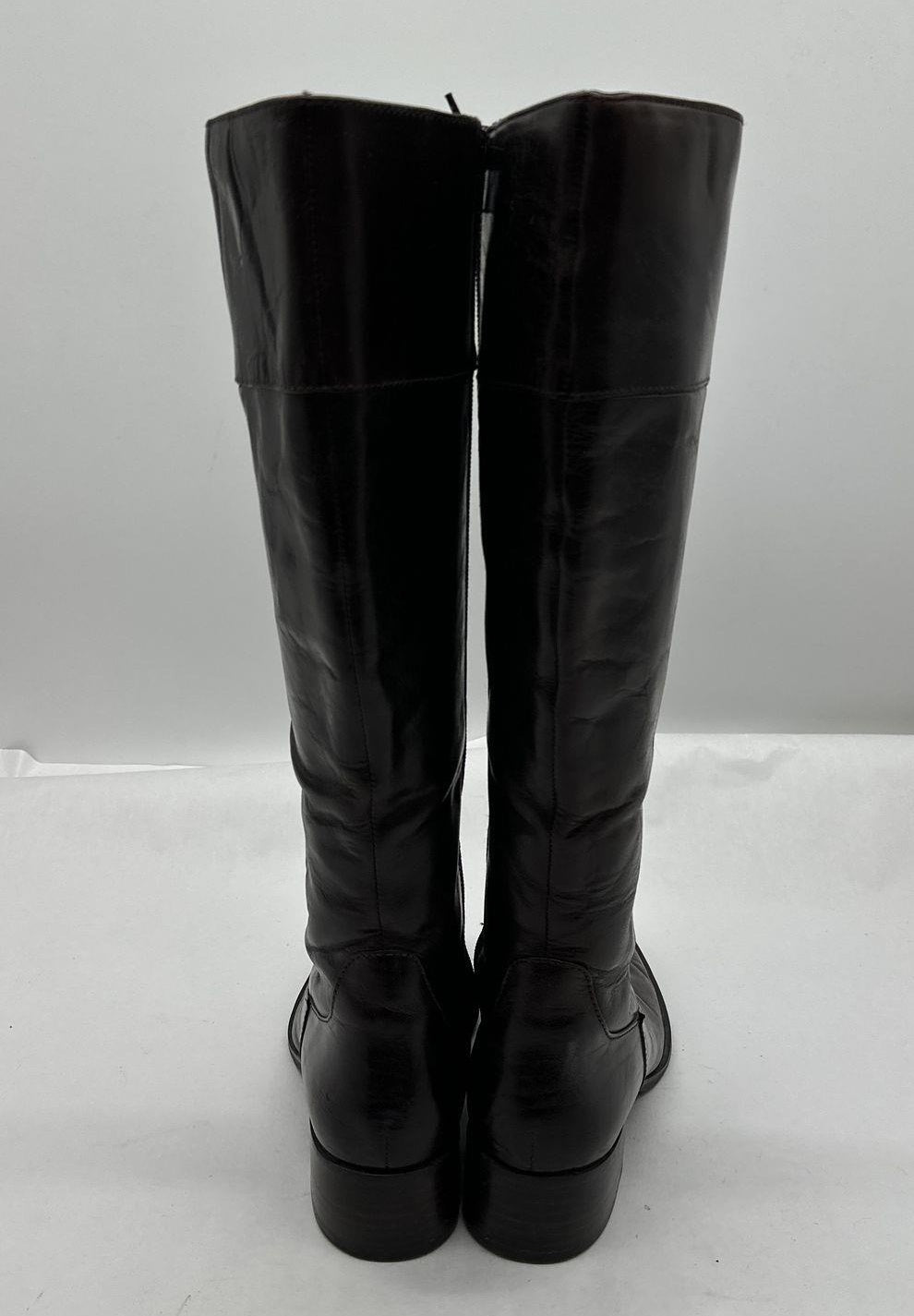 Born Crown Black Knee-High Boots Women Size 8.5