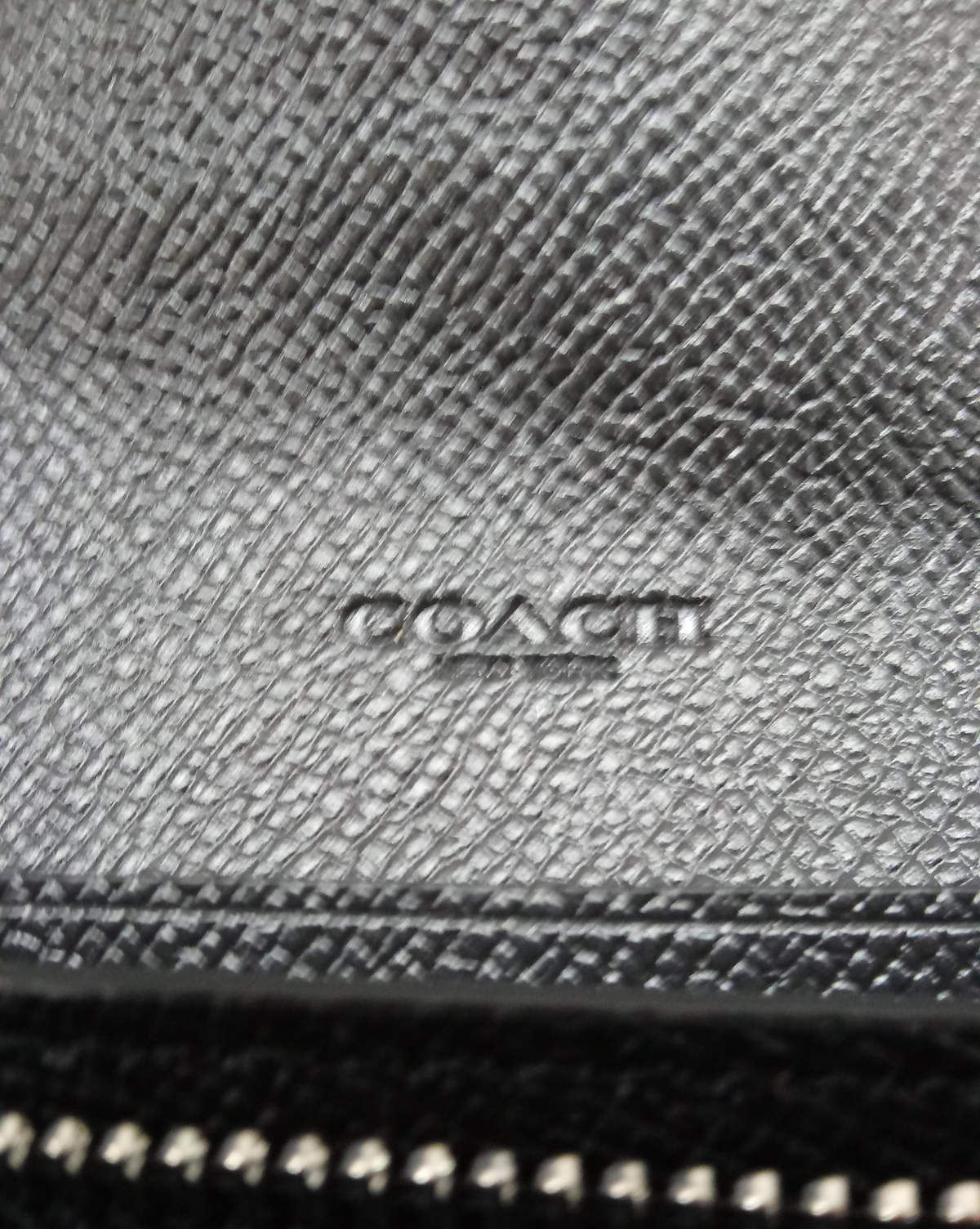 Coach Star Glitter Envelope Wallet with COA