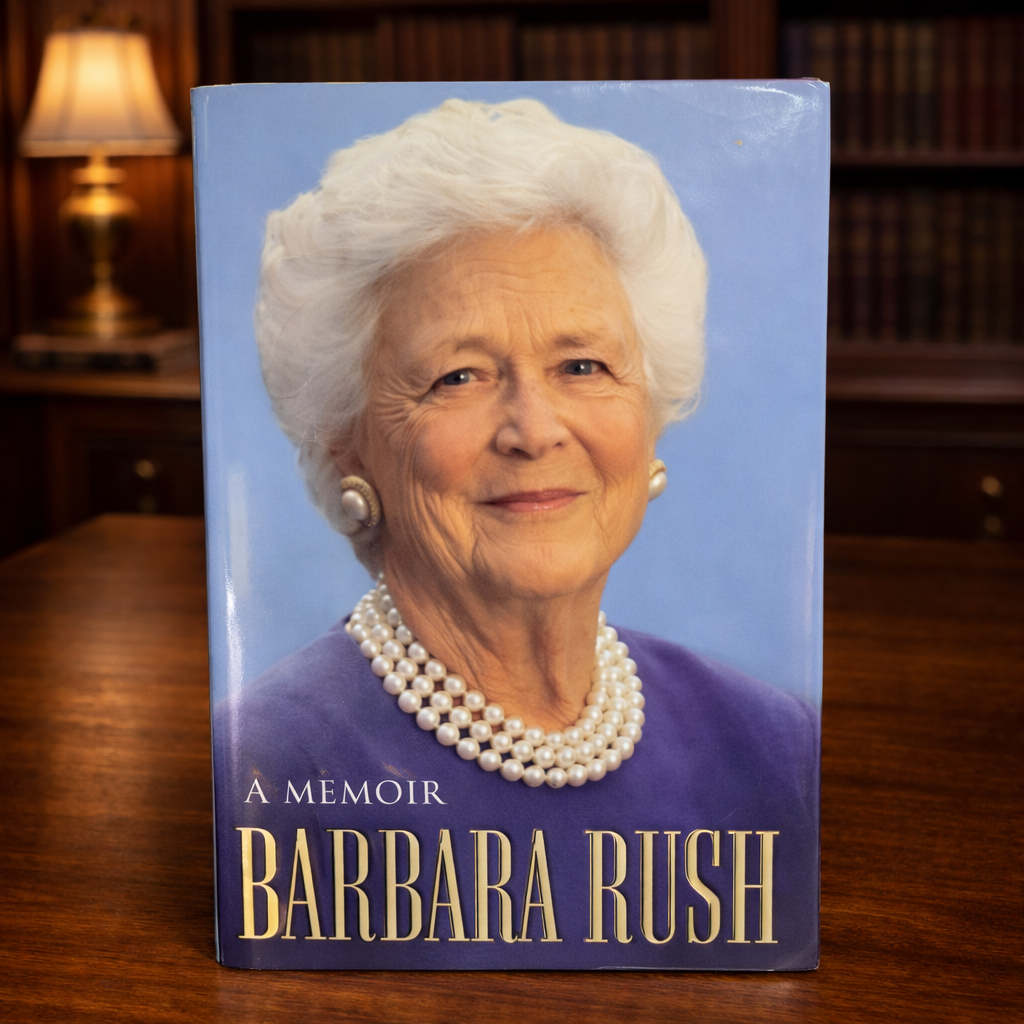 Barbara Bush A Memoir Barbara Bush 1994 Signed First Edition Hardcover With Dust Jacket