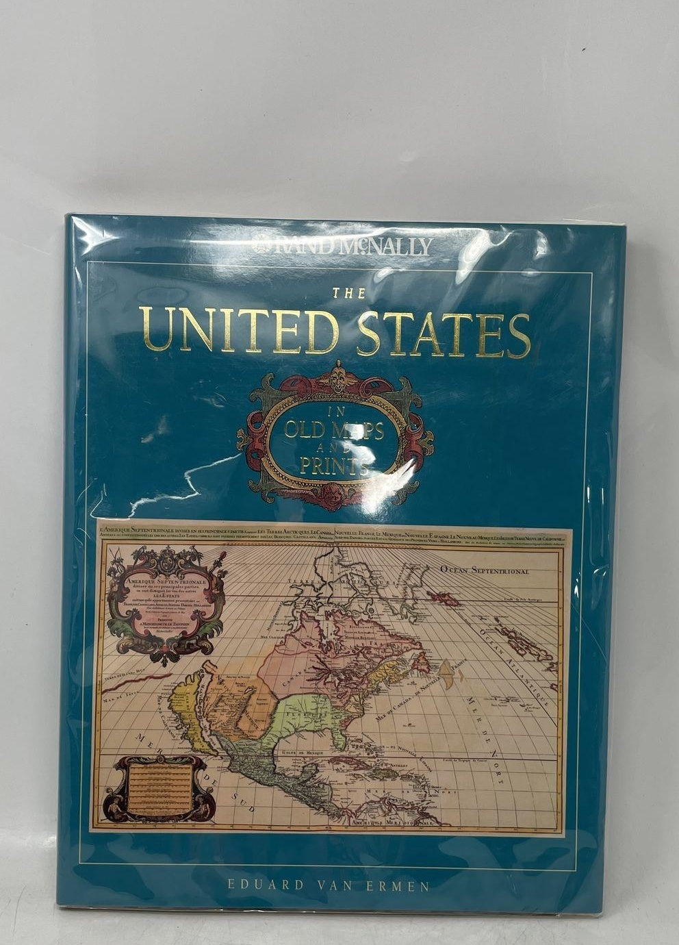 Rand McNally United States in Old Maps and Prints Hardcover Book, Historical Cartography Coffee Table Volume