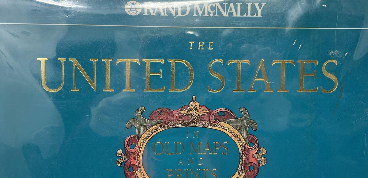 The United States in Old Maps and Prints, Rand McNally hardcover with map cover, view 3