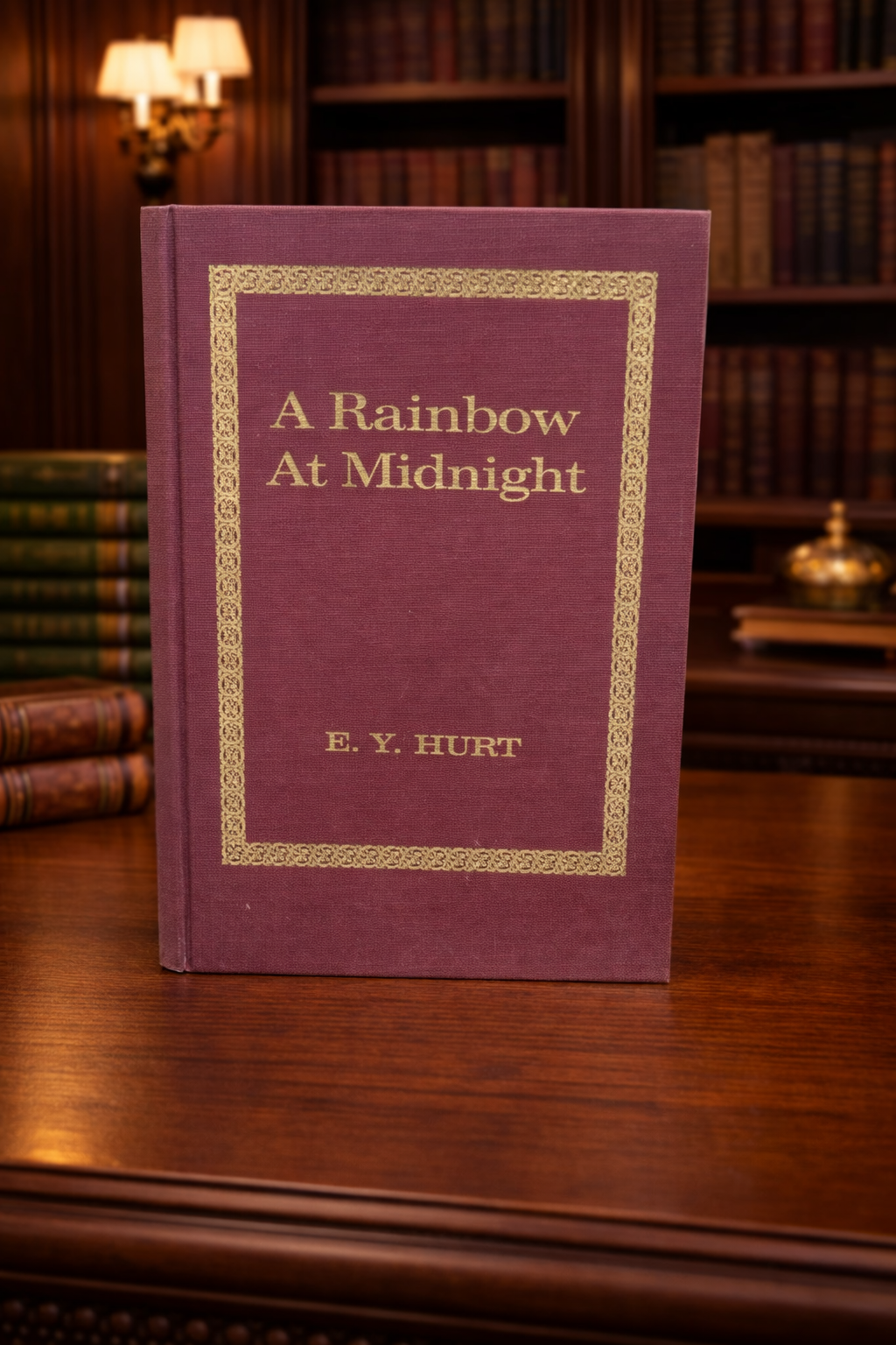 A Rainbow at Midnight by E. Y. Hurt Signed by E. Y. Hurt 1971 First Edition Hardcover Inscribed to Mom (Fixes)