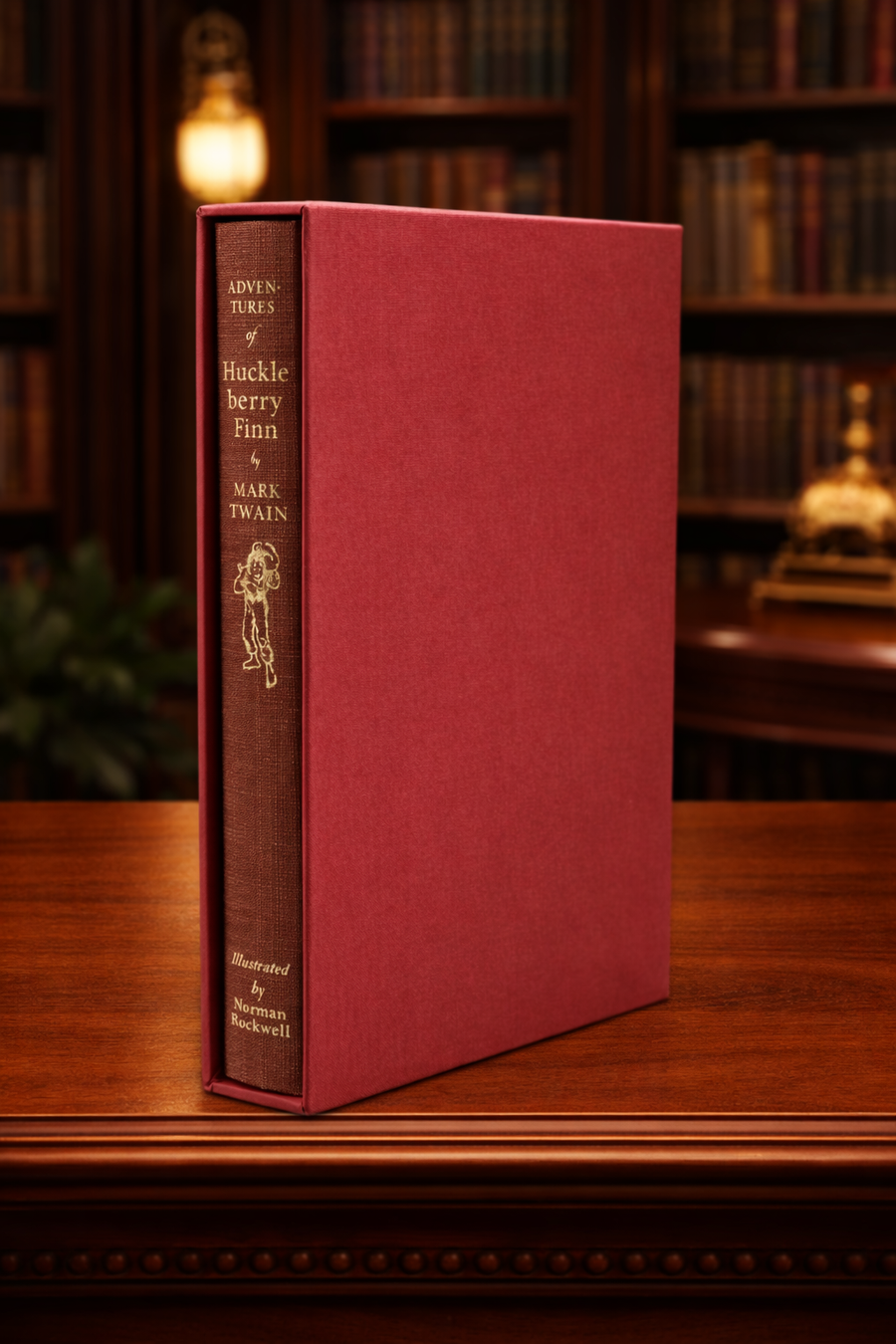 Adventures of Huckleberry Finn, 1968 Heritage Press, Norman Rockwell illustrations, slipcase