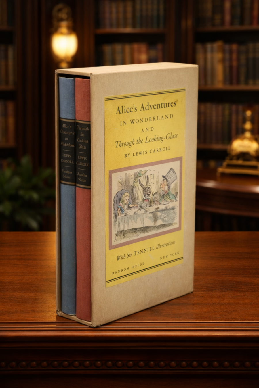 Alice's Adventures in Wonderland and Through the Looking-Glass, 1965 Random House Centennial boxed set