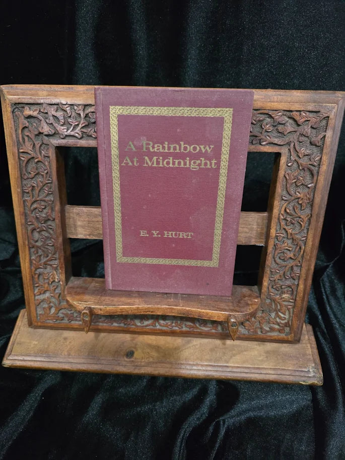 A Rainbow at Midnight by E. Y. Hurt Signed by E. Y. Hurt 1971 First Edition Hardcover Inscribed to Mom (Fixes)