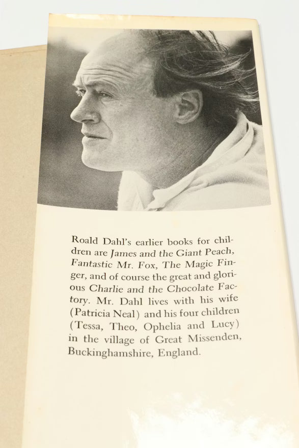 Charlie and the Great Glass Elevator by Roald Dahl 1972 First Edition Alfred A Knopf Hardcover with Dust Jacket