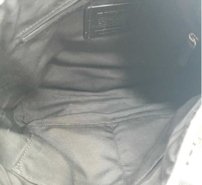 Coach Kelsey Black Pebbled Leather Shoulder Satchel Handbag Heavy Leather Retail Model