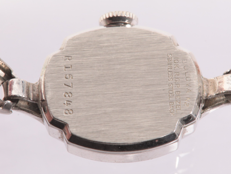 Vintage Bulova Ladies Watch – 10k RGP – Swiss – Working