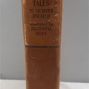 The Canterbury Tales by Geoffrey Chaucer, 1934 Vintage Hardcover