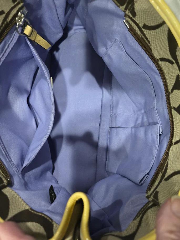 Coach Heavy Canvas Handbag Bundle – 3 Bags – Vintage Feel – Clean Interiors