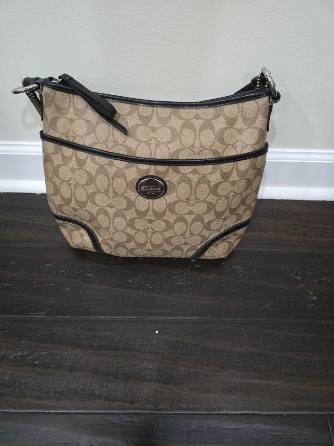 Coach Signature Handbag Bundle – 3 Bags – Clean Condition – Priced to Move