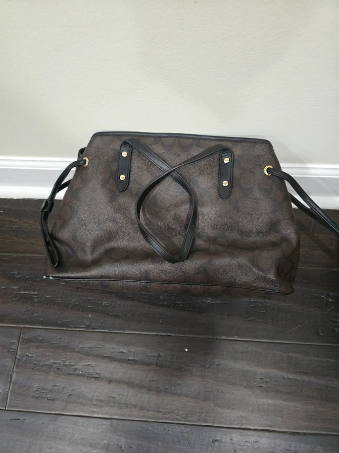 Coach Signature Handbag Bundle – 3 Bags – Clean Condition – Priced to Move