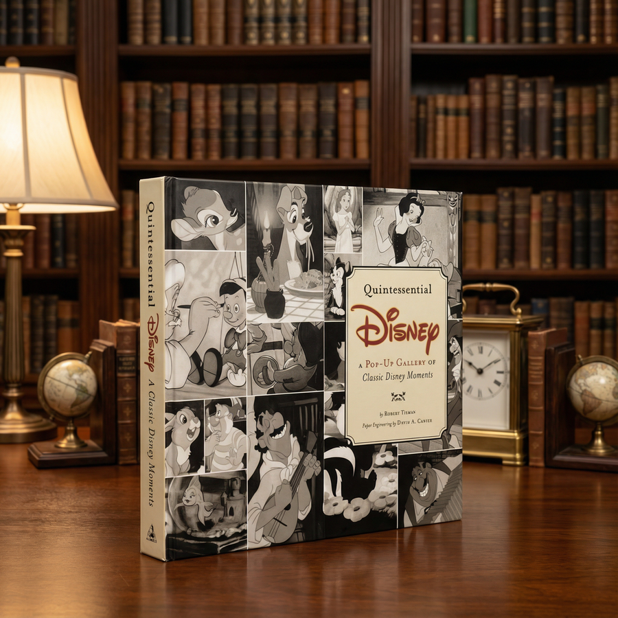 Quintessential Disney A Pop-Up Gallery of Classic Disney Moments, 2005 Disney Editions hardcover