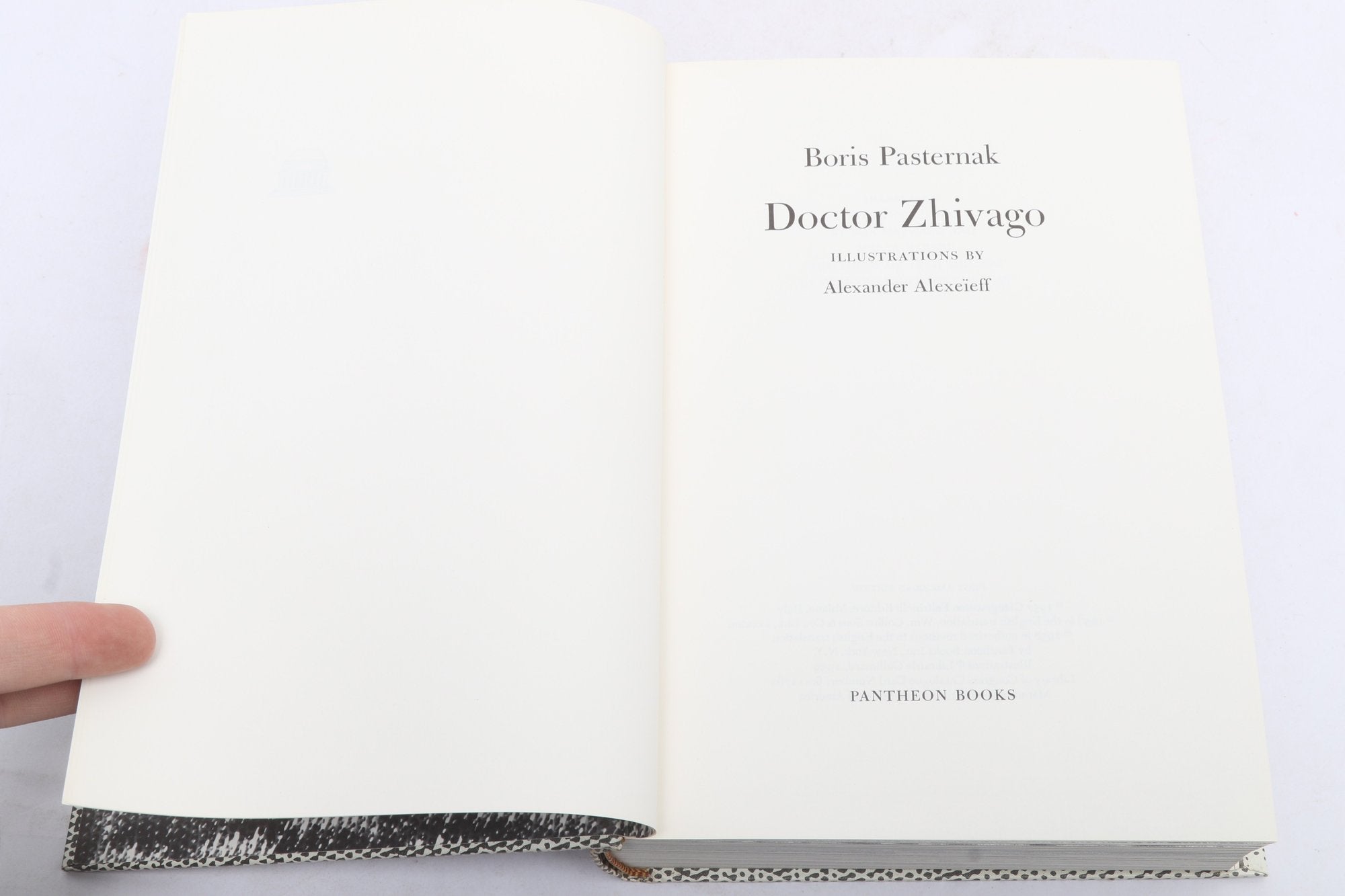 Doctor Zhivago by Boris Pasternak, 1959 First American Edition Illustrated Edition
