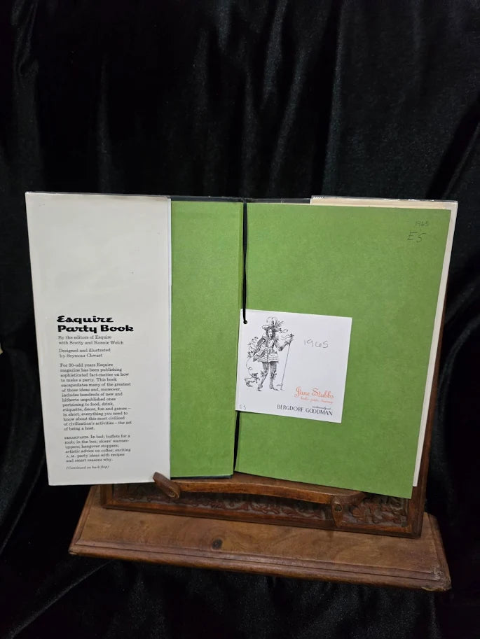Esquire Party Book, First Edition, Later Printing | Designed by Seymour Chwast (Excellent Dust Jacket)