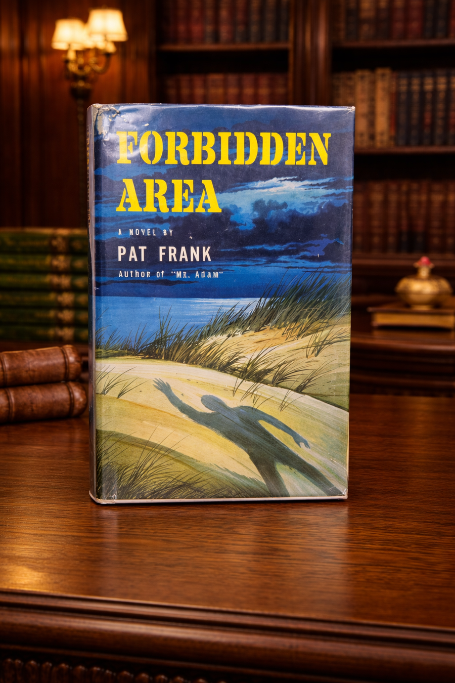 Forbidden Area by Pat Frank, 1956 J. B. Lippincott first edition hardcover in dust jacket