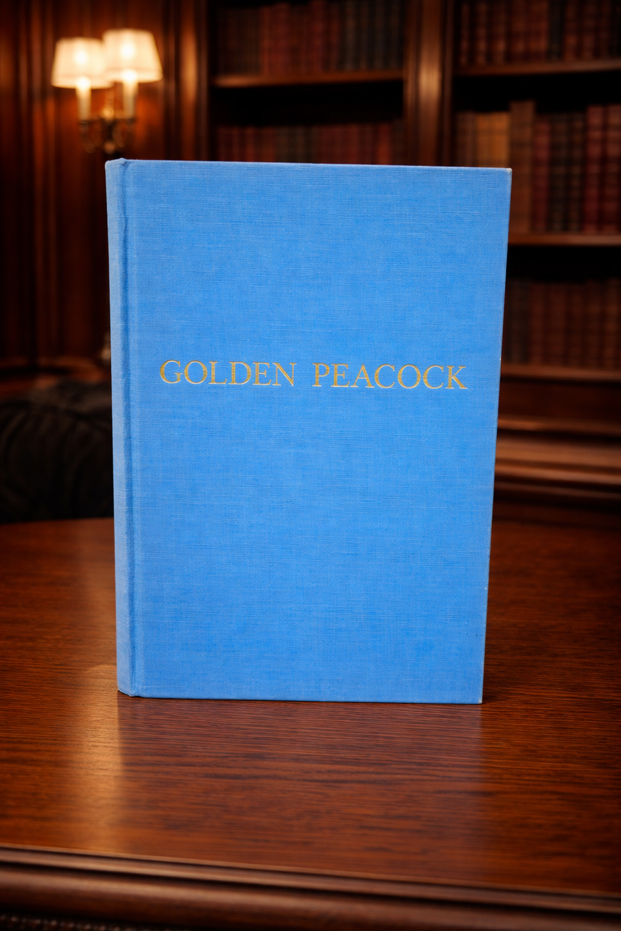 Golden Peacock by Gertrude Atherton, 1936 Houghton Mifflin hardcover signed on the title page