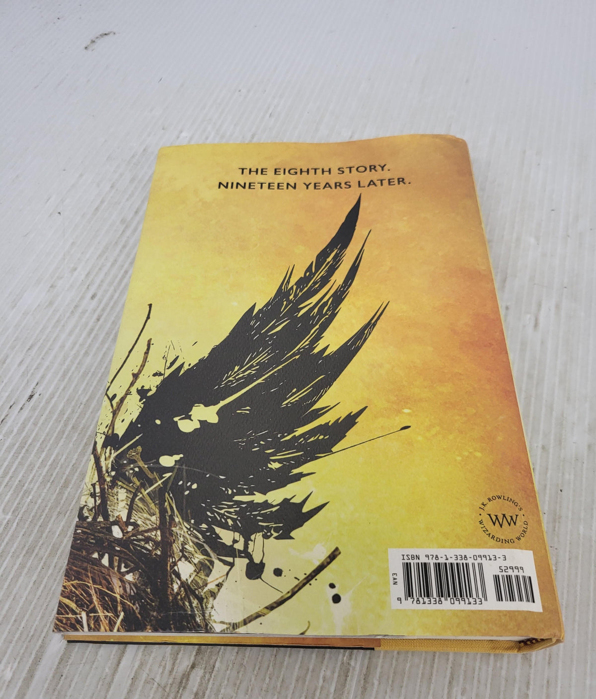 Harry Potter and the Cursed Child Special Rehearsal Edition script book, view 2