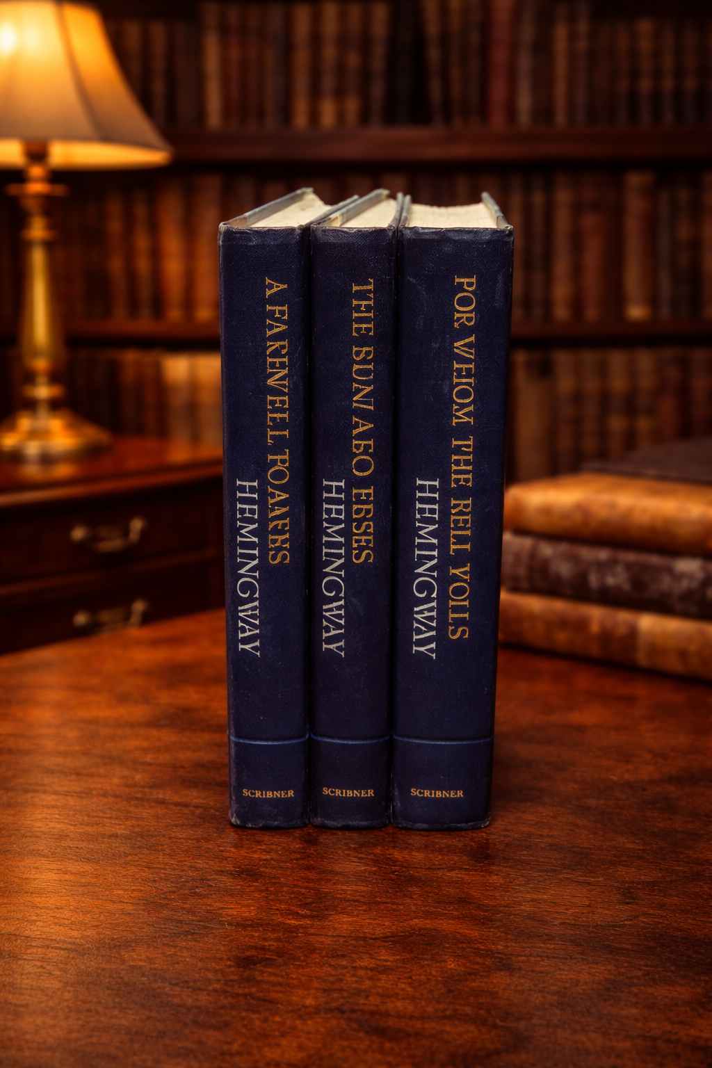 Ernest Hemingway — Three Classic Novels | Scribner Hardcovers (1968)