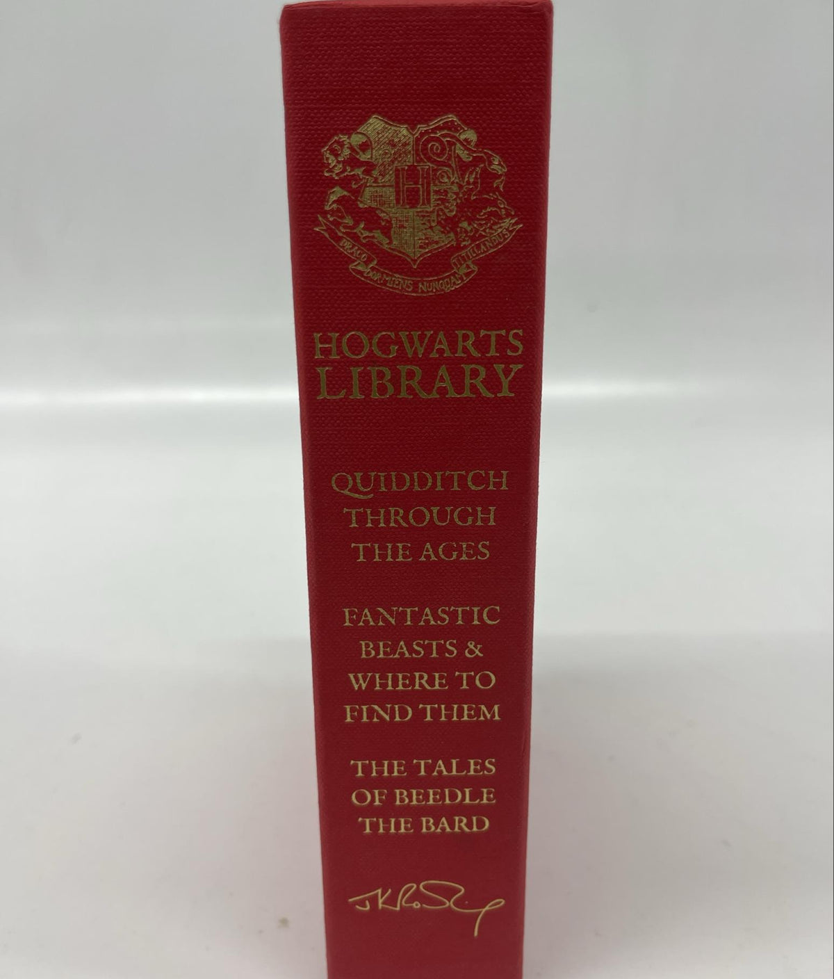 Hogwarts Library boxed set by J.K. Rowling, Scholastic, three companion books in box, view 6