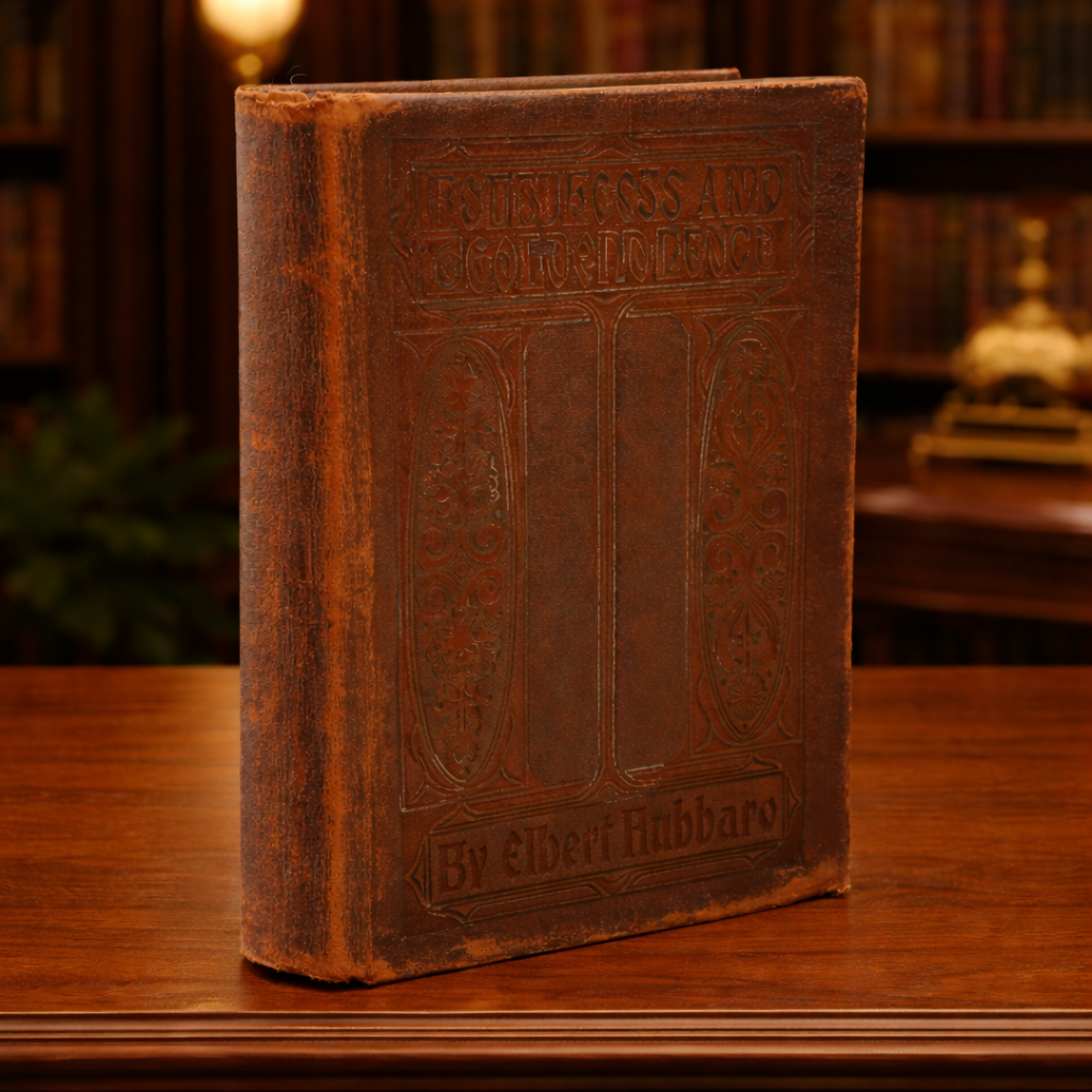 Hollyhocks and Goldenglow by Elbert Hubbard (1912) | Signed and Numbered Limited Edition