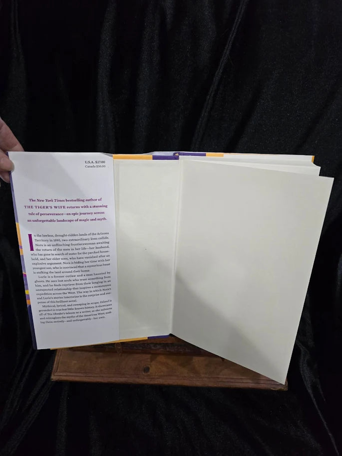 Inland Téa Obreht Signed by Téa Obreht First Edition First Printing Hardcover with Dust Jacket (Fixes)