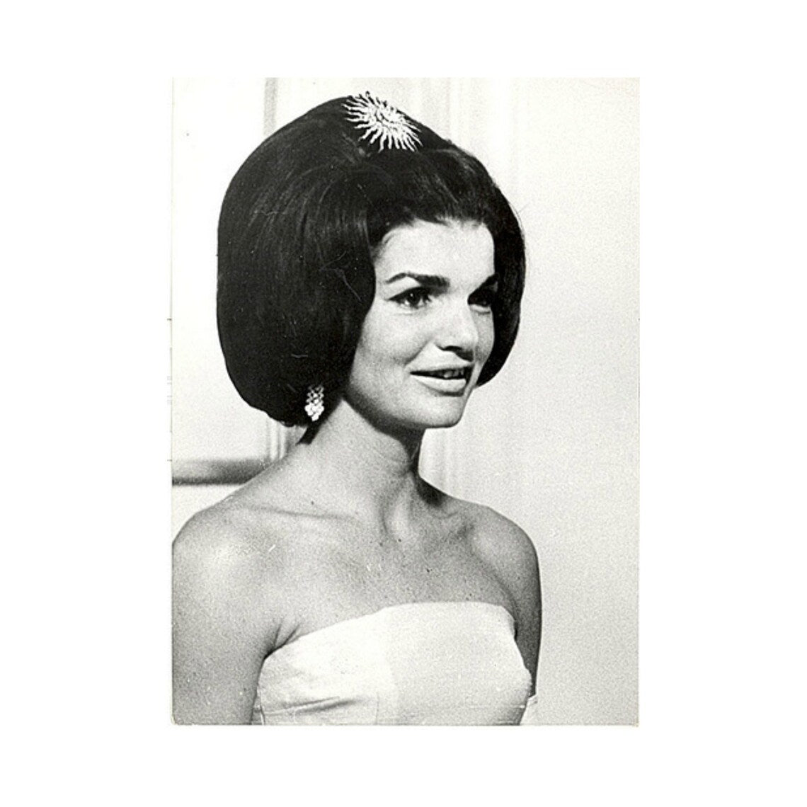 Camrose & Kross Crystal Sunburst Brooch with Box, Jacqueline Kennedy Collection Statement Pin