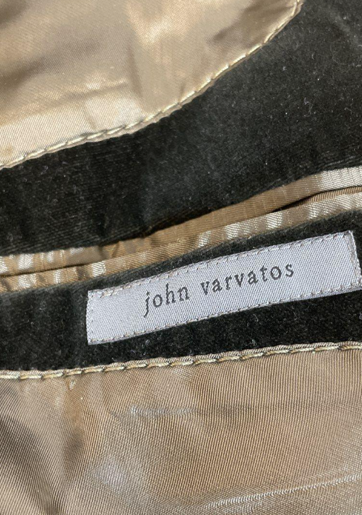 John Varvatos Men’s Black Velvet Blazer | Size 50 Regular / Approx. US 40R | Italian-Influenced Tailoring