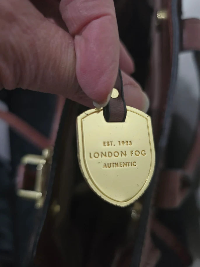 Designer Leather Handbag Bundle (3) Dooney & Bourke, American Leather Co, London Fog