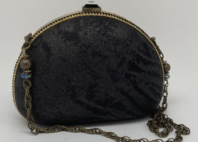 Mary Frances Embellished Elephant Motif Clutch (Retired Style)