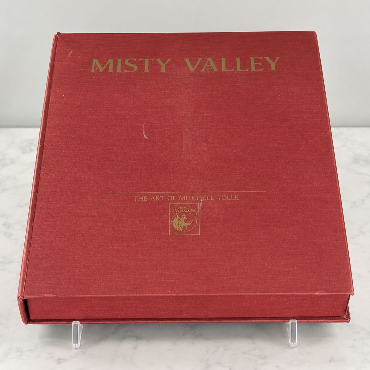 Mitchell D. Tolle Misty Valley 1991 Complete 8 Signed & Numbered Lithograph Portfolio No. 1356/4790 with COA