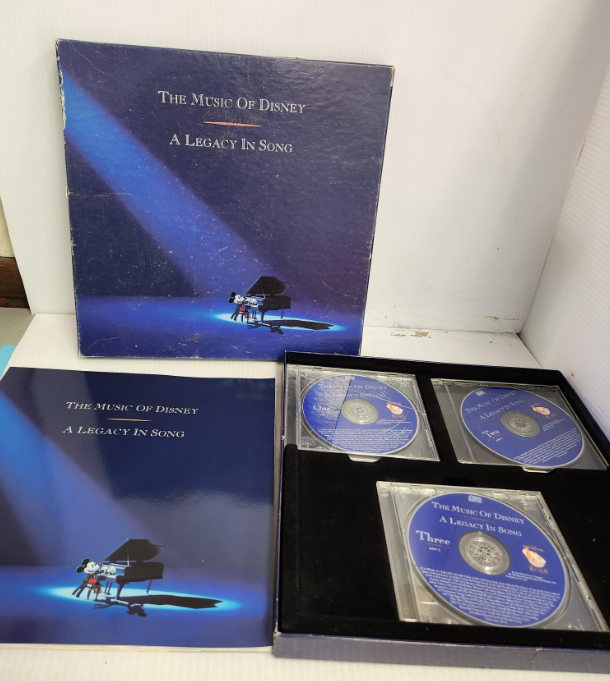 The Music of Disney: A Legacy in Song – 3-Disc Collector’s Box Set with Booklet
