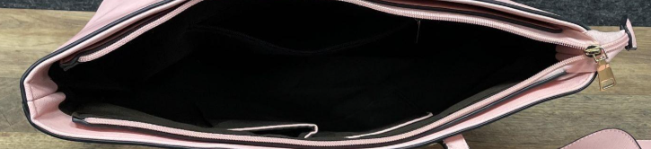 Nanette Lepore Pink Tote Bag Structured Minimal Handbag With Top Handles