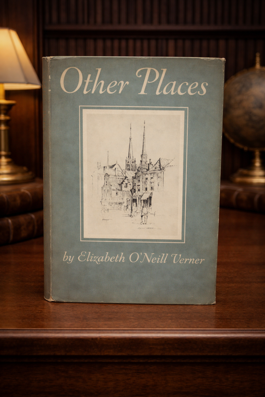 Other Places by Elizabeth O’Neill Verner Signed by John A. Roosevelt 1946 First Edition Bostick and Thornley Hardcover with Dust Jacket Eleanor Roosevelt Provenance (Fixes)