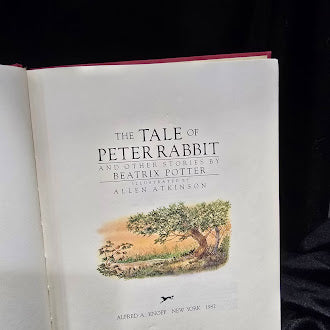 The Tale of Peter Rabbit and Other Stories by Beatrix Potter (1982 Alfred A. Knopf Hardcover) Illustrated by Allen Atkinson