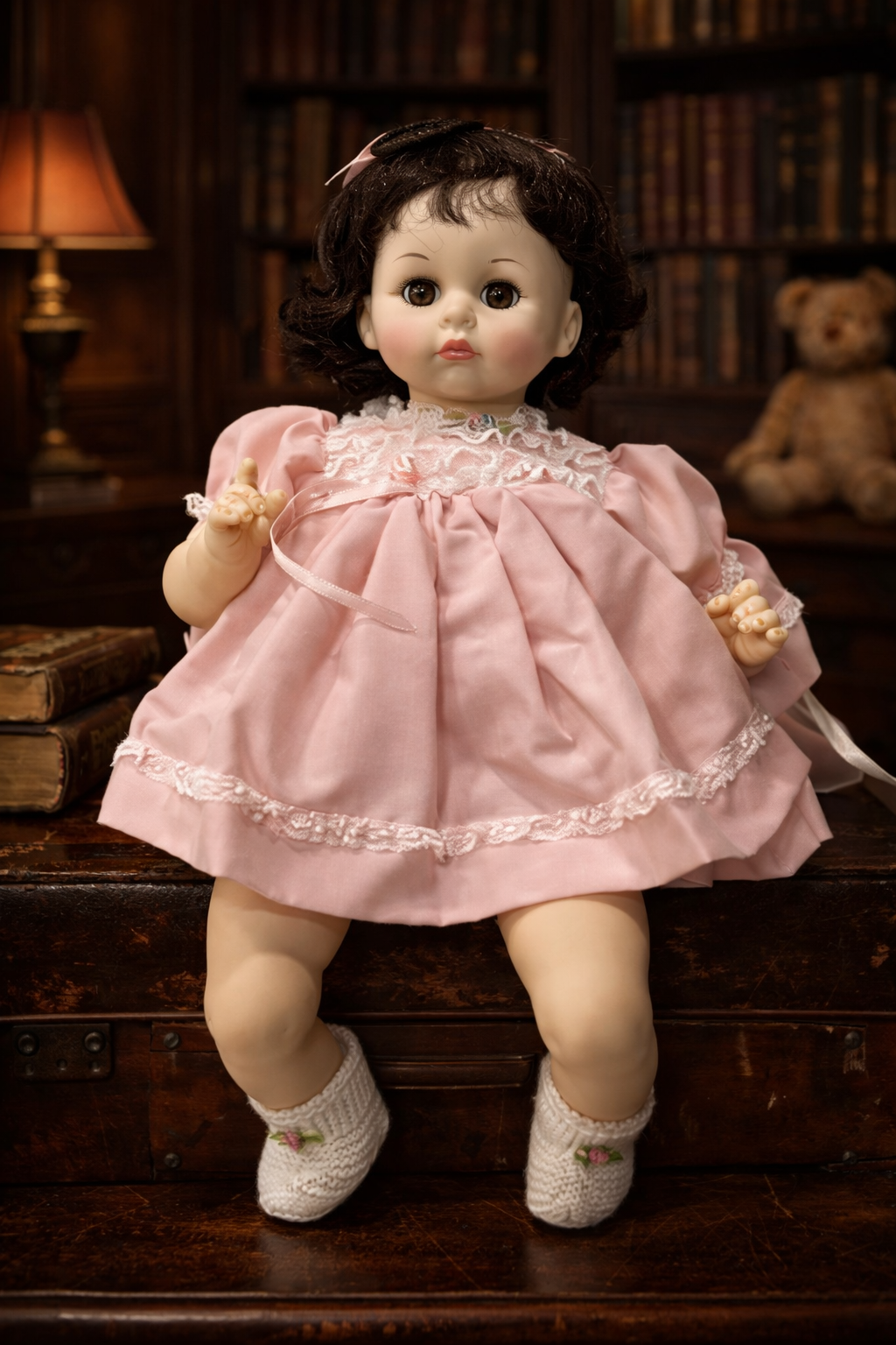 Madame Alexander Doll in Pink Dress – Tagged