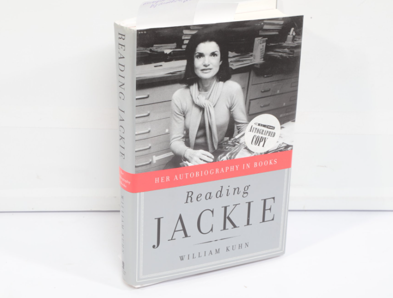 Reading Jackie: Her Autobiography in Books — First Edition, Hardcover with Dust Jacket, Signed by William Kuhn (Fixes)