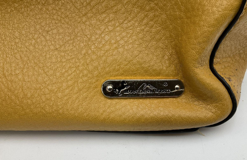 Montana West Mustard Yellow Studded Hobo Shoulder Bag
