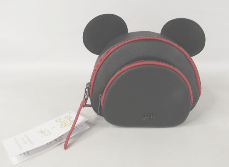 Disney Baby Freshly Picked Mickey Mouse hip pack in black and red, view 3
