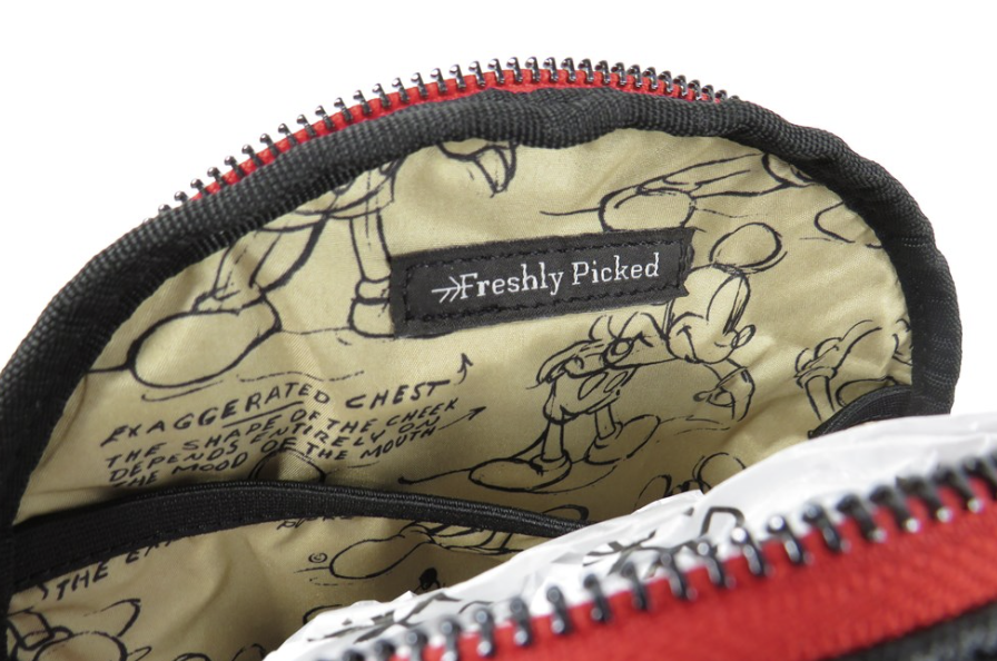 Disney Baby Freshly Picked Mickey Mouse Anaheim Hip Pack Black Red