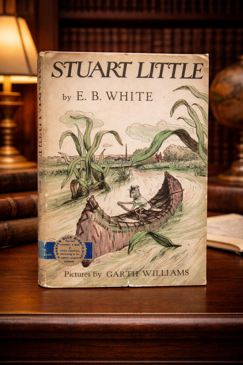 (SOLD) Vintage Stuart Little E. B. White Hardcover with Dust Jacket Illustrated by Garth Williams