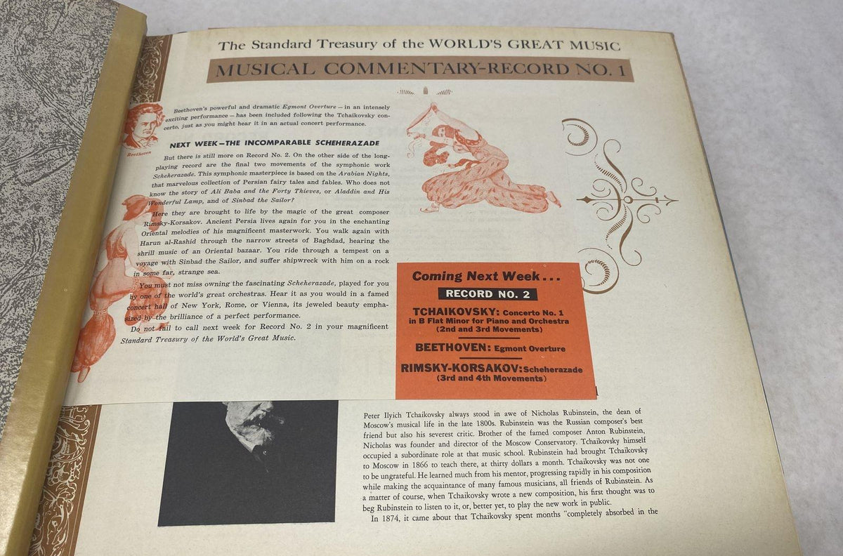 The Standard Treasury of the World's Great Music, 1956 boxed classical music collection, view 7
