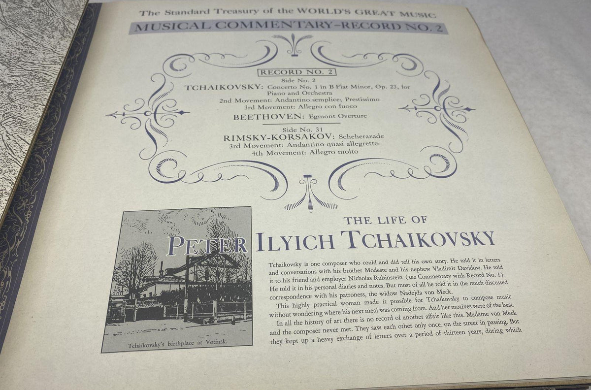 The Standard Treasury of the World's Great Music, 1956 boxed classical music collection, view 5