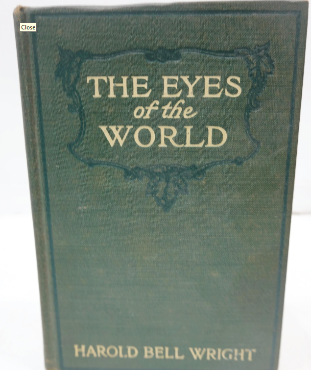 The Eyes of the World by Harold Bell Wright, 1914 A. L. Burt illustrated hardcover, view 2