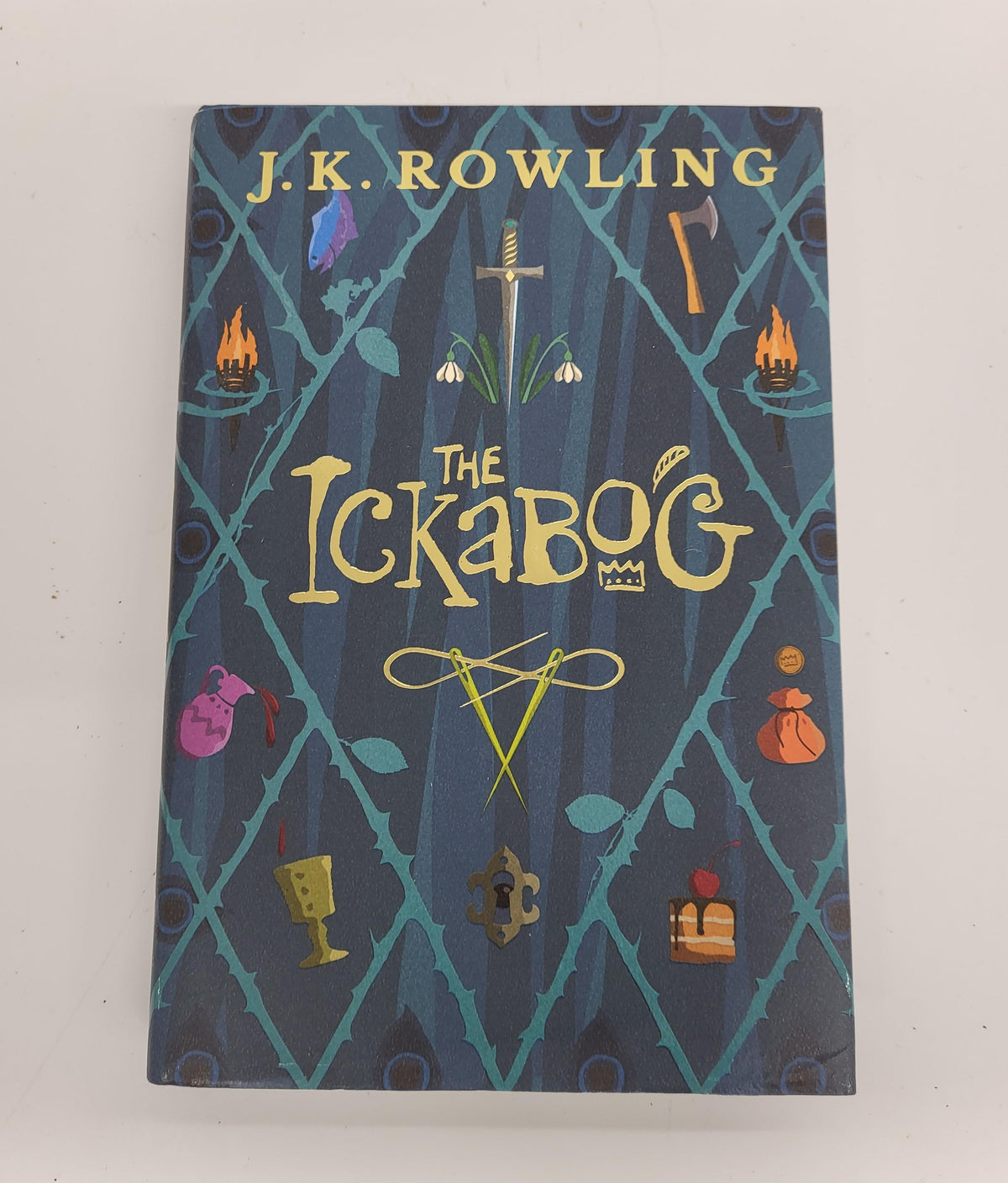 The Ickabog by J.K. Rowling, 2020 hardcover with decorative jacket, view 2